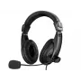 Sandberg Saver USB Headset Large, przewodowy, rozmowy/muzyka, 20 - 20000 Hz, 258 g, zestaw słuchawkowy, czarny