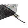 DELL 461-AAEU linka zabezpieczająca Czarny, Stal nierdzewna 1,8 m