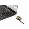 DELL 461-AAEU linka zabezpieczająca Czarny, Stal nierdzewna 1,8 m