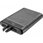 Sandberg Survivor Nano Powerbank 10000, 10000 mAh, litowo-jonowy (Li-Ion), 3,7 V, 20 W, czarny