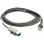 Kabel USB Motorola Power+, szary, 2,1 m