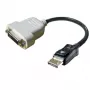 Kabel DisplayPort na DVI-D DELL 023NVR 0,23 m Czarny Biały