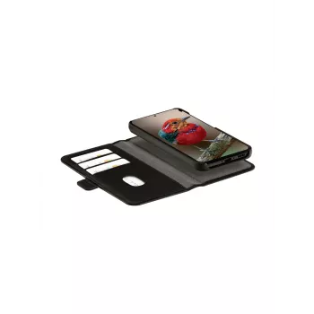 Etui portfelowe dbramante1928 Galaxy S24 Czarny 3 kieszenie na karty