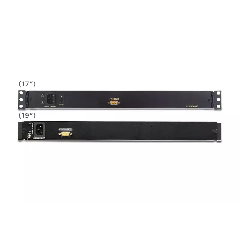 ATEN CL5716M-ATA-2XK06SG konsola rackowa 43,2 cm (17 inch) Czarna 1U