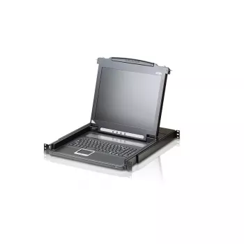 ATEN CL5716M-ATA-2XK06SG konsola rackowa 43,2 cm (17 inch) Czarna 1U