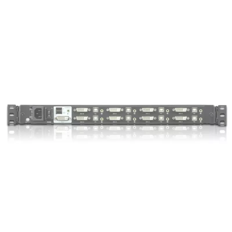ATEN CL6708MW konsola rackowa 43,9 cm (17,3 cala) czarna 1U