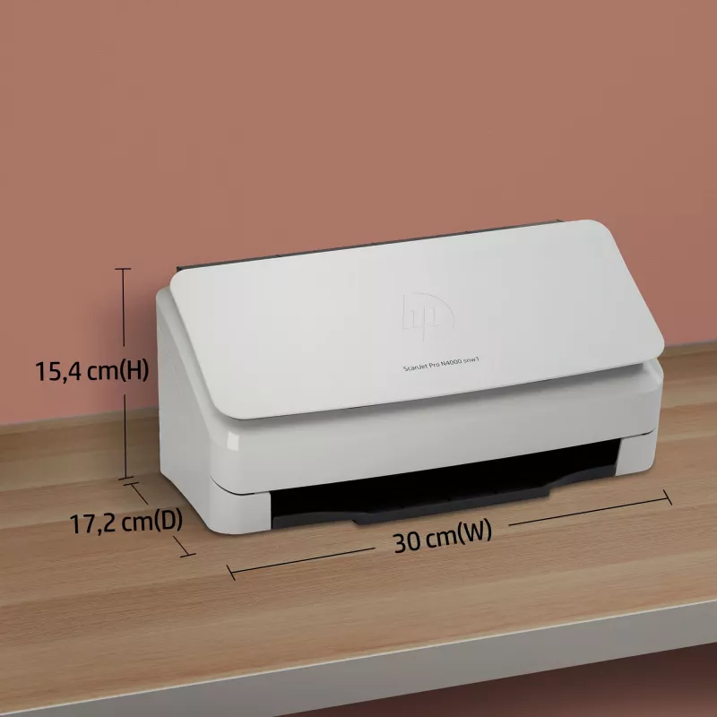 HP ScanJet Pro N4000 snw1 Skaner arkuszowy 600 x 600 DPI