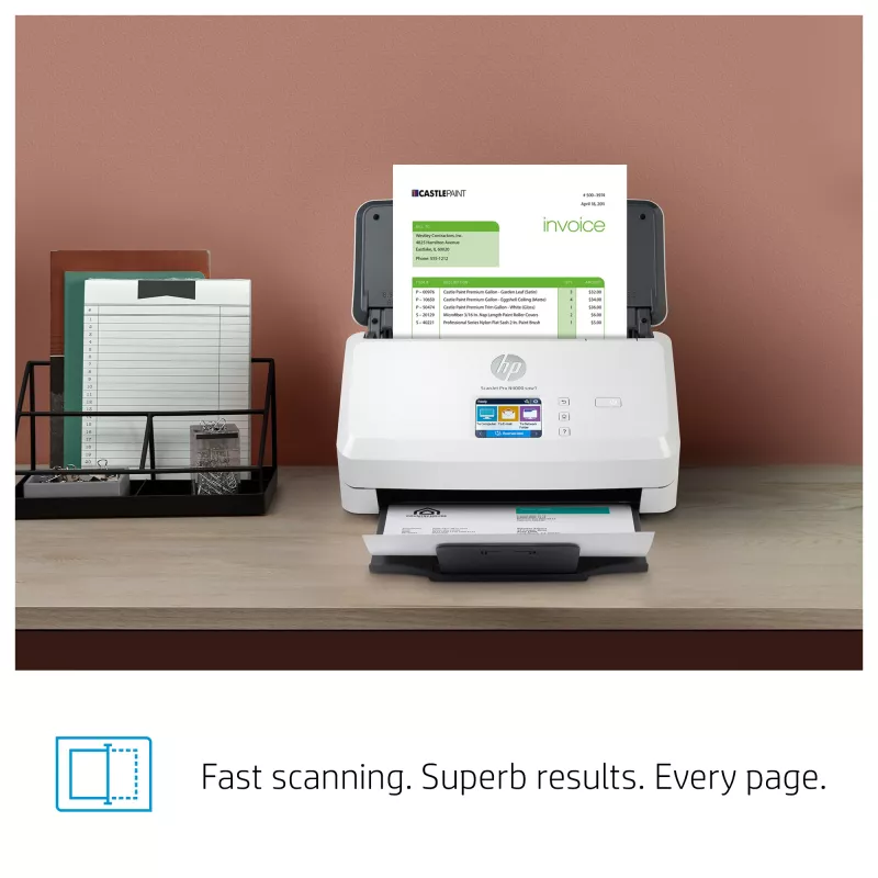 HP ScanJet Pro N4000 snw1 Skaner arkuszowy 600 x 600 DPI
