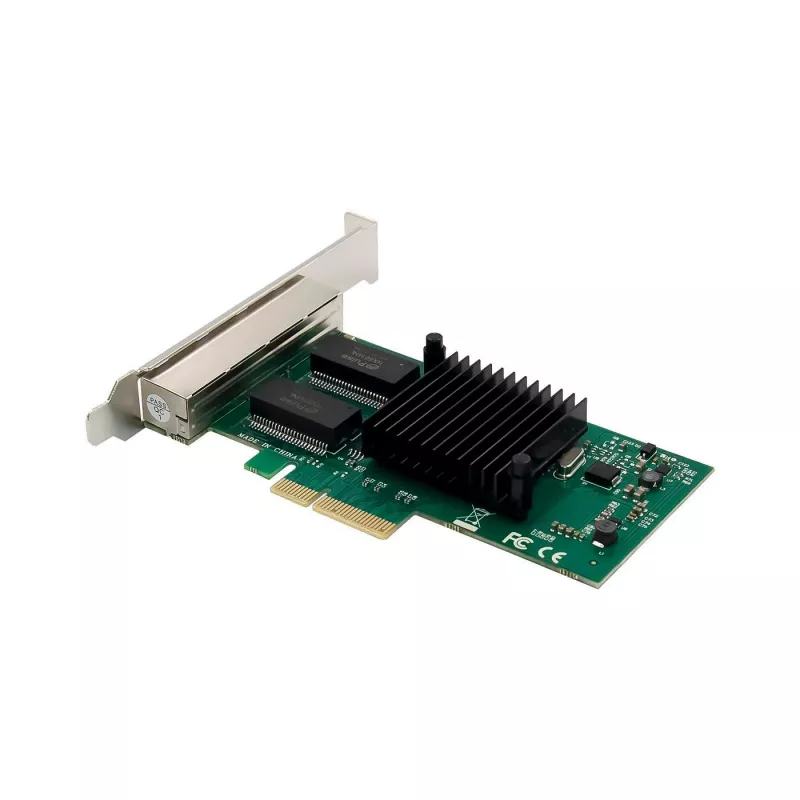Karta sieciowa MicroConnect I350-T4 PCIe x4 1GbE – 4-portowa Gigabit Ethernet PCIe x4