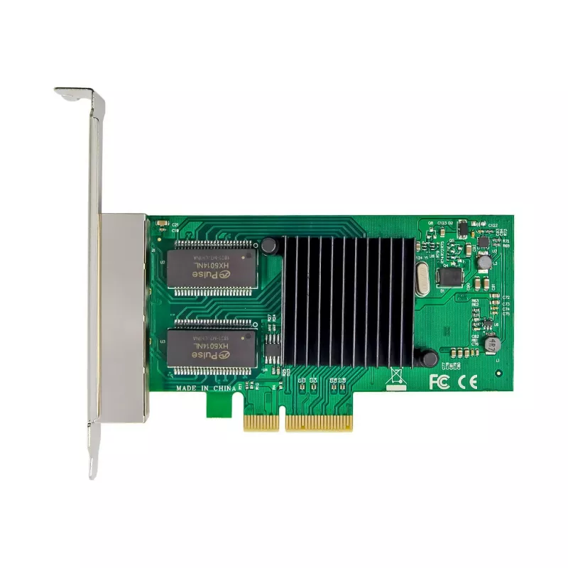 Karta sieciowa MicroConnect I350-T4 PCIe x4 1GbE – 4-portowa Gigabit Ethernet PCIe x4
