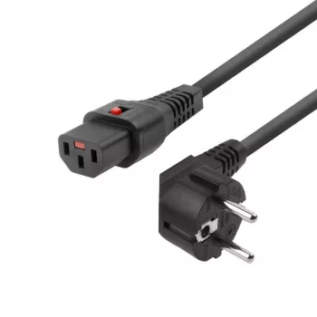 Kabel zasilający MicroConnect MC-SCHC13-3 — IEC C13 na Schuko, 1,8 m
