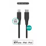 Kabel Lightning na USB-C eSTUFF ES602180-BULK — 1 m, czarny, MFi, RoHS