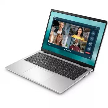 DELL Pro 14 Essential PV14250 Intel Core 5 120U Laptop 35,6 cm (14 cali) Full HD+ 16 GB DDR5-SDRAM 512 GB SSD Wi-Fi 6 (802.11ax) Windows 11 Pro US International Platinum, srebrny