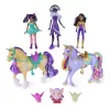 Unicorn Academy, Zestaw Przygód Magic Unleashed, Pomysł na Prezent Wielkanocny, Zawiera Lalki Sophia, Ava, Ravenzella, Jednorożce Wildstar, Leaf i Więcej