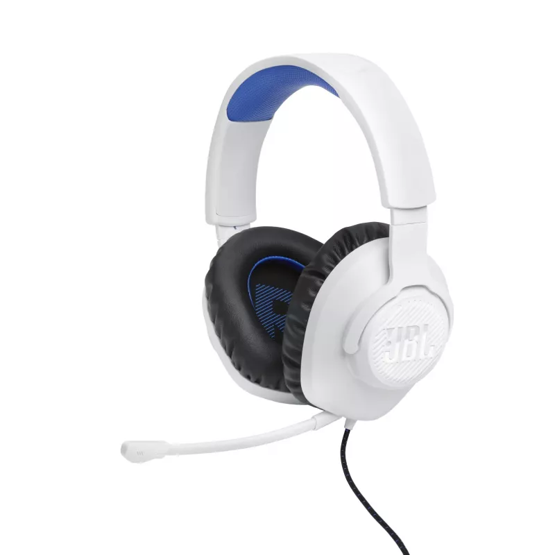 Słuchawki/Zestaw słuchawkowy JBL JBLQ100PWHTBLU Biały