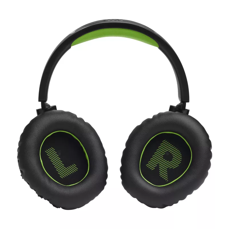 JBL Quantum 360X Zestaw słuchawkowy Bezprzewodowy Nagłowny Do gier USB Type-C Bluetooth Czarny, Zielony