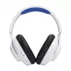 JBL Quantum 360P Headset Wireless Head-band Gaming USB Type-C Bluetooth Niebieski, Biały