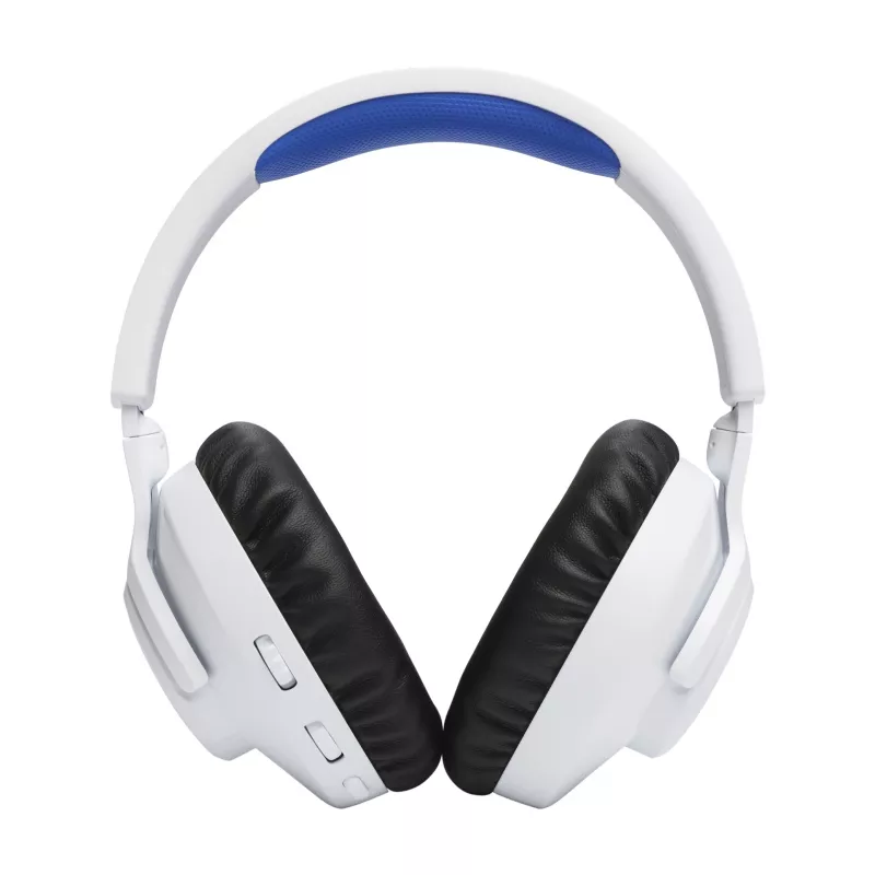 JBL Quantum 360P Headset Wireless Head-band Gaming USB Type-C Bluetooth Niebieski, Biały