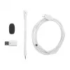 JBL Quantum 360P Headset Wireless Head-band Gaming USB Type-C Bluetooth Niebieski, Biały