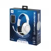 JBL Quantum 360P Headset Wireless Head-band Gaming USB Type-C Bluetooth Niebieski, Biały