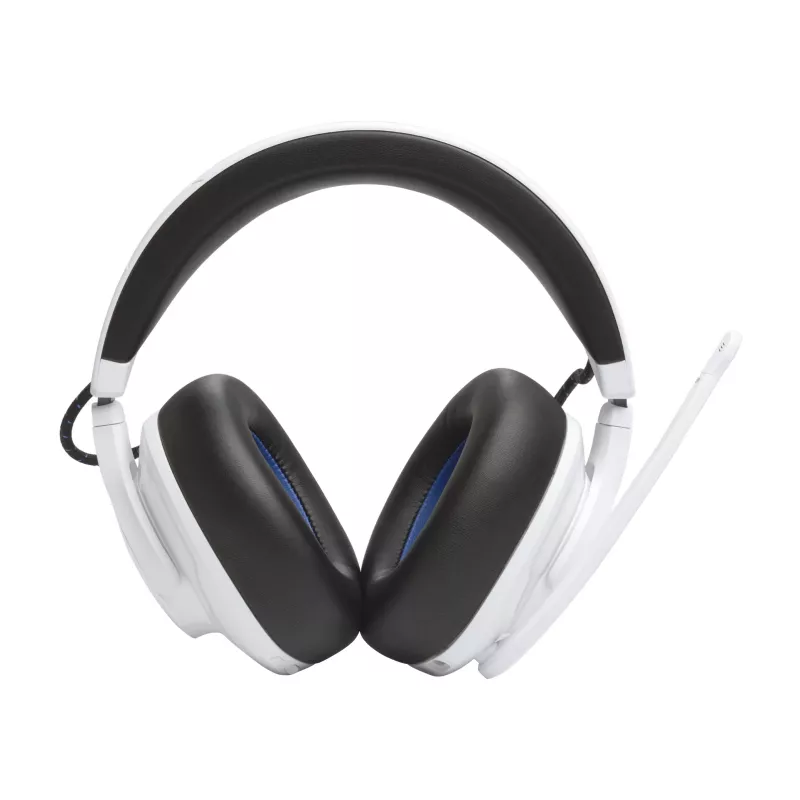JBL Quantum 910P Headset Wired & Wireless Head-band Gaming USB Type-C Bluetooth niebieski, biały