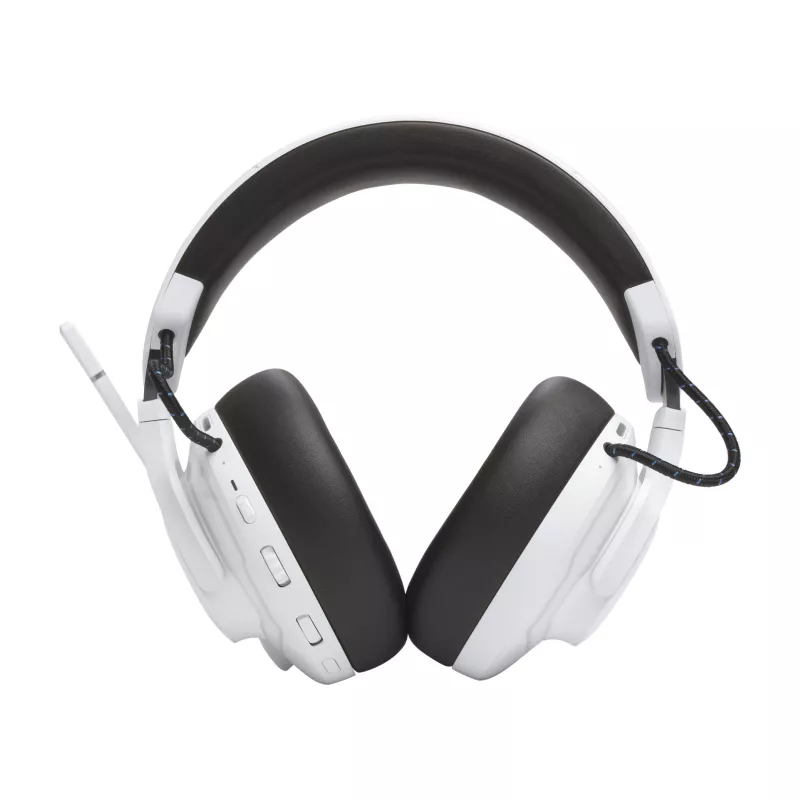 JBL Quantum 910P Headset Wired & Wireless Head-band Gaming USB Type-C Bluetooth niebieski, biały