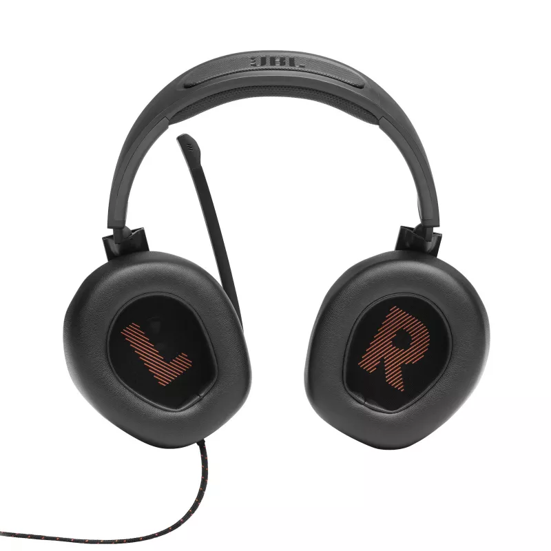 JBL Quantum 200 CZARNY, Przewodowe, 20 - 20000 Hz, Gaming, 248 g, Słuchawki, Czarny