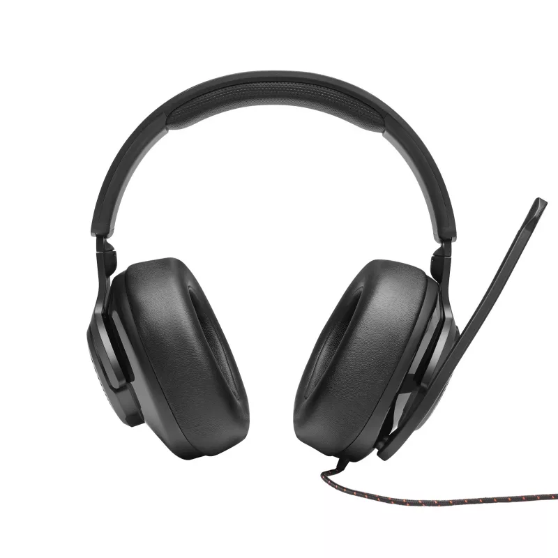 JBL Quantum 200 CZARNY, Przewodowe, 20 - 20000 Hz, Gaming, 248 g, Słuchawki, Czarny