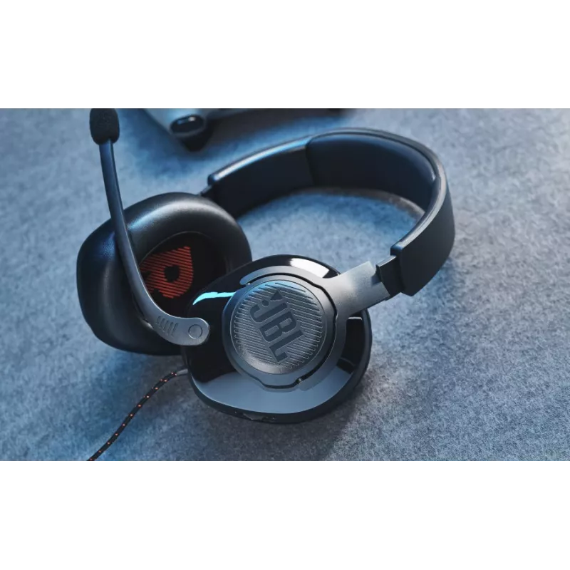 JBL Quantum 200 CZARNY, Przewodowe, 20 - 20000 Hz, Gaming, 248 g, Słuchawki, Czarny