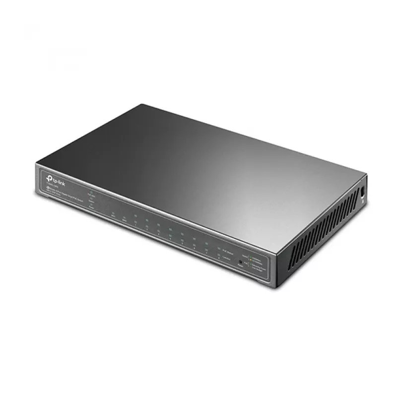 TP-Link JetStream 8-portowy gigabitowy inteligentny przełącznik PoE z 2 gniazdami SFP