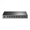 TP-Link JetStream 8-portowy gigabitowy inteligentny przełącznik PoE z 2 gniazdami SFP