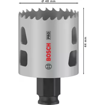 Otwornica Bosch PRO Multi Material PC Plus 44/48 mm — pojedyncza sztuka do wiertarek