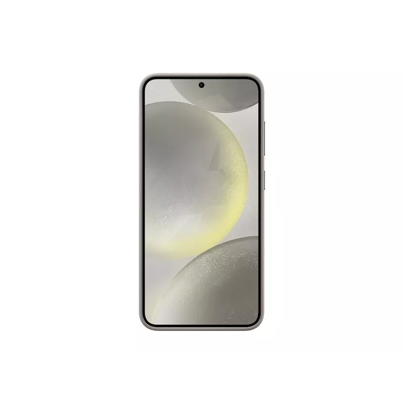 Samsung Galaxy S24 Wegańskie skórzane etui Taupe Monochromatyczne