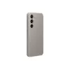 Samsung Galaxy S24 Wegańskie skórzane etui Taupe Monochromatyczne