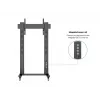 Multibrackets M Public Display Stand 210 Dual Pillar Wheelbase Czarny