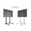Multibrackets M Public Display Stand 210 Dual Pillar Wheelbase Czarny