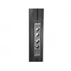 Multibrackets M Public Display Stand 210 Dual Pillar Wheelbase Czarny
