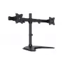 Multibrackets M Deskstand Basic Dual, wolnostojący, 16 kg, 38,1 cm (15 cali), 68,6 cm (27 cali), 100 x 100 mm, czarny