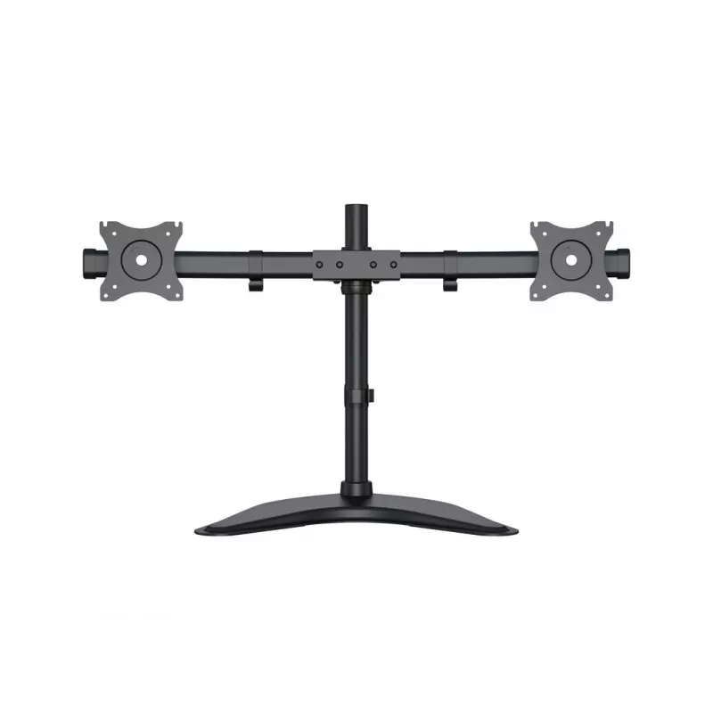 Multibrackets M Deskstand Basic Dual, wolnostojący, 16 kg, 38,1 cm (15 cali), 68,6 cm (27 cali), 100 x 100 mm, czarny