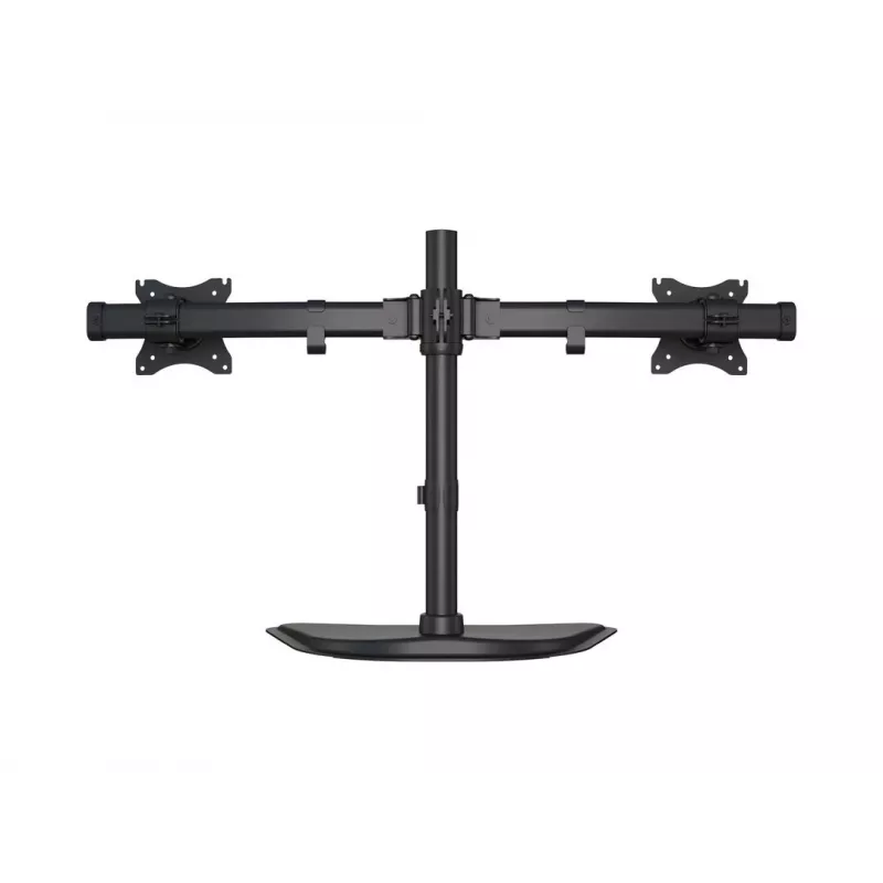 Multibrackets M Deskstand Basic Dual, wolnostojący, 16 kg, 38,1 cm (15 cali), 68,6 cm (27 cali), 100 x 100 mm, czarny