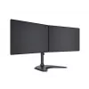 Multibrackets M Deskstand Basic Dual, wolnostojący, 16 kg, 38,1 cm (15 cali), 68,6 cm (27 cali), 100 x 100 mm, czarny