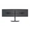 Multibrackets M Deskstand Basic Dual, wolnostojący, 16 kg, 38,1 cm (15 cali), 68,6 cm (27 cali), 100 x 100 mm, czarny