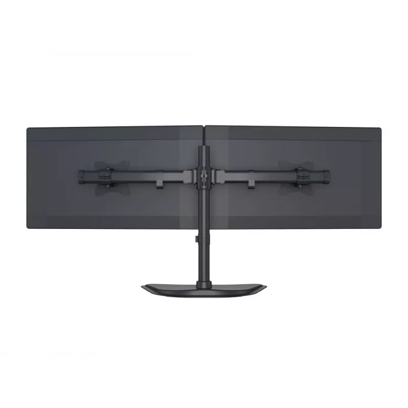 Multibrackets M Deskstand Basic Dual, wolnostojący, 16 kg, 38,1 cm (15 cali), 68,6 cm (27 cali), 100 x 100 mm, czarny