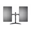 Multibrackets M Deskstand Basic Dual, wolnostojący, 16 kg, 38,1 cm (15 cali), 68,6 cm (27 cali), 100 x 100 mm, czarny