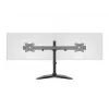 Multibrackets M Deskstand Basic Dual, wolnostojący, 16 kg, 38,1 cm (15 cali), 68,6 cm (27 cali), 100 x 100 mm, czarny