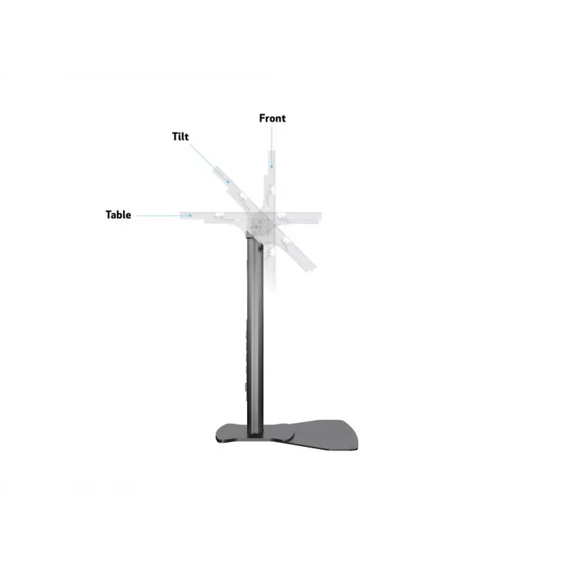 Multibrackets M Public Display Stand 110 HD Floorbase Single Czarny