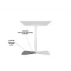 Multibrackets M Public Display Stand 110 HD Floorbase Single Czarny