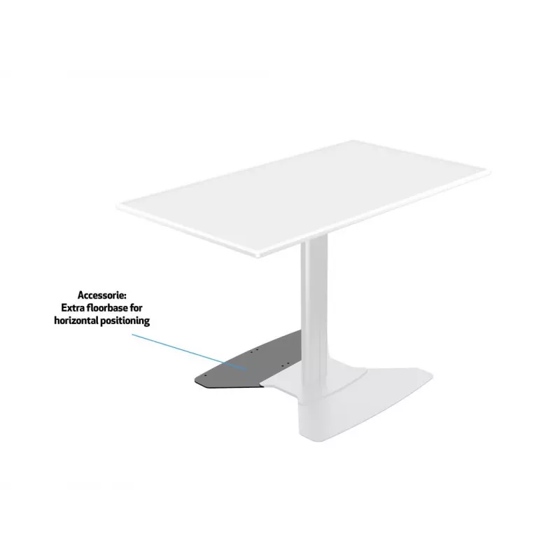 Multibrackets M Public Display Stand 110 HD Floorbase Single Czarny