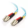Origin Storage 85550 kabel InfiniBand/światłowodowy 2 m LC OFNR w kolorze akwamaryny