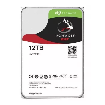 Seagate NAS HDD IronWolf wewnętrzny dysk twardy 12 TB 7200 RPM 256 MB 3,5 cala Serial ATA III
